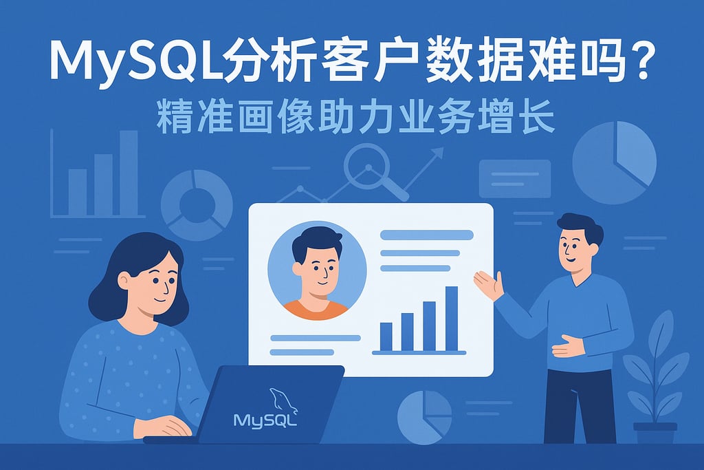 mysql分析客户数据难吗？精准画像助力业务增长