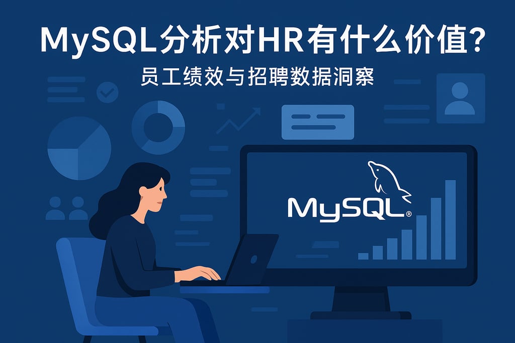 mysql分析对HR有什么价值？员工绩效与招聘数据洞察