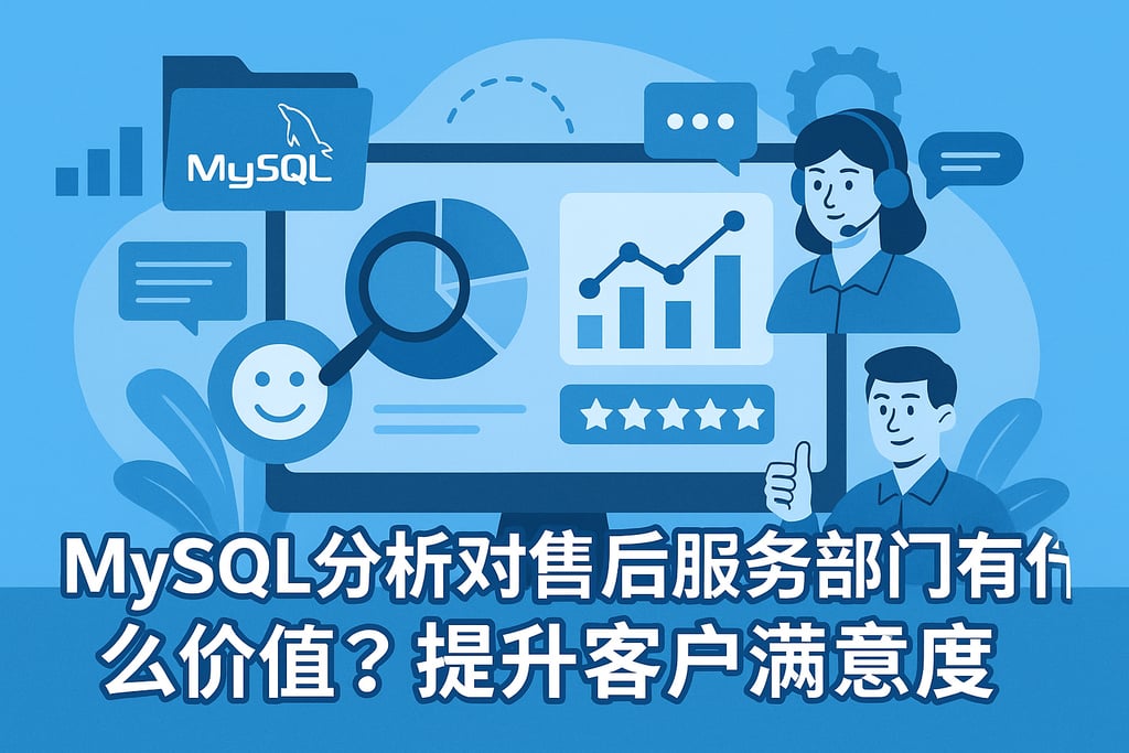 mysql分析对售后服务部门有什么价值？提升客户满意度