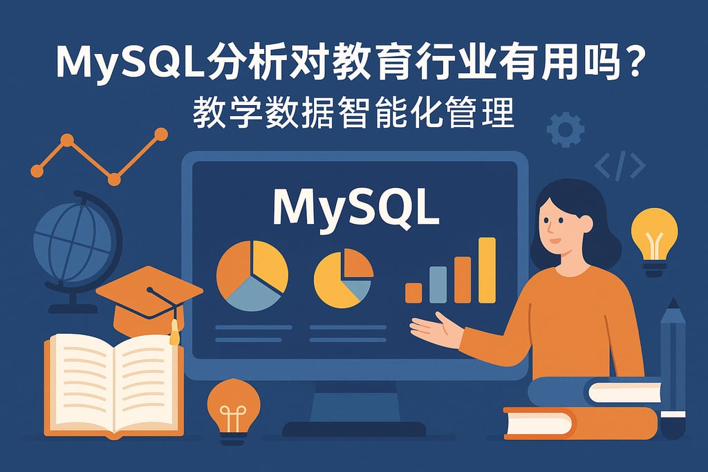 mysql分析对教育行业有用吗？教学数据智能化管理