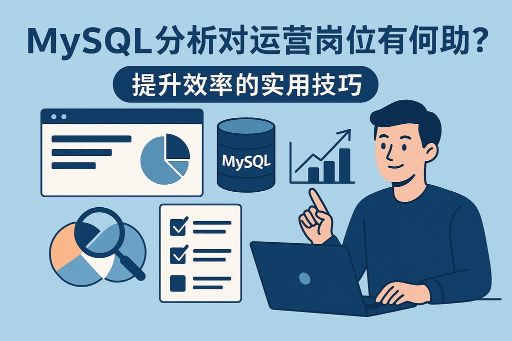 mysql分析对运营岗位有何帮助？提升效率的实用技巧