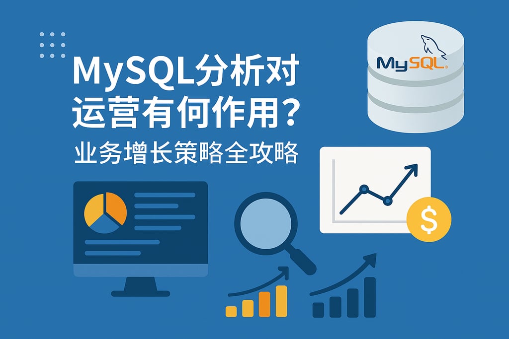 mysql分析对运营有何作用？业务增长策略全攻略