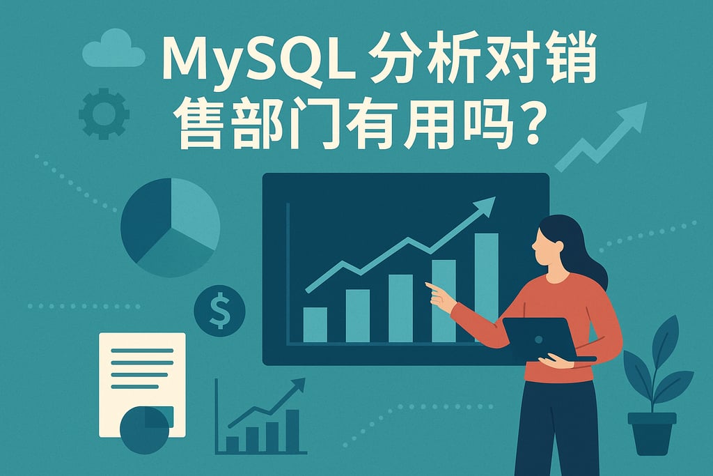 mysql分析对销售部门有用吗？业绩提升有据可循