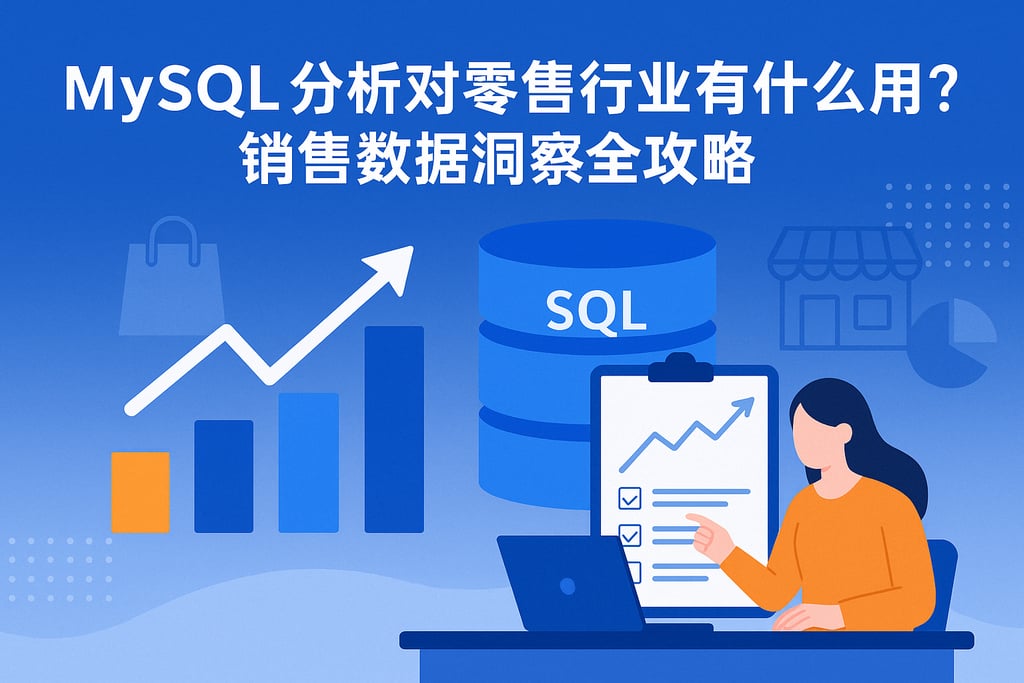 mysql分析对零售行业有什么用？销售数据洞察全攻略