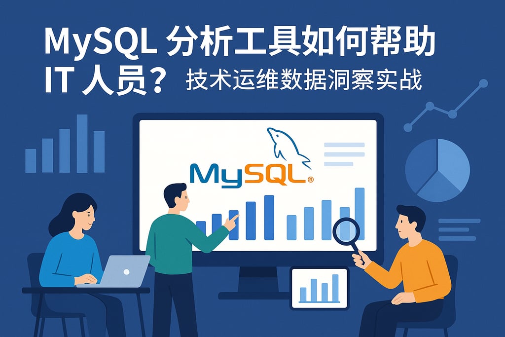 mysql分析工具如何帮助IT人员？技术运维数据洞察实战