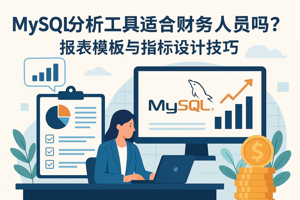 mysql分析工具适合财务人员吗？报表模板与指标设计技巧