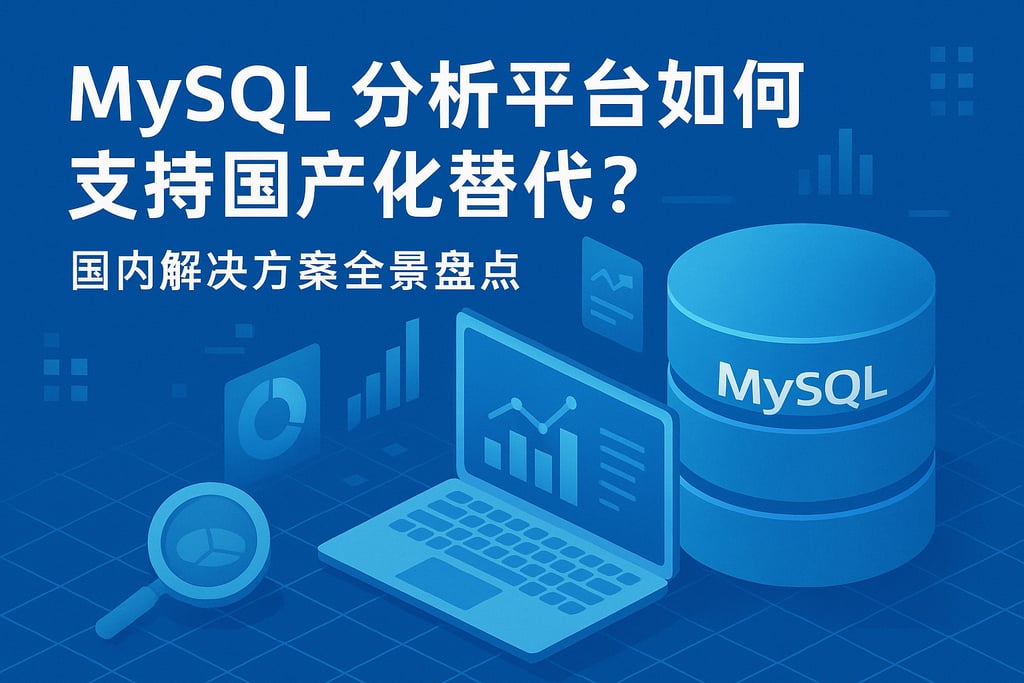mysql分析平台如何支持国产化替代？国内解决方案全景盘点