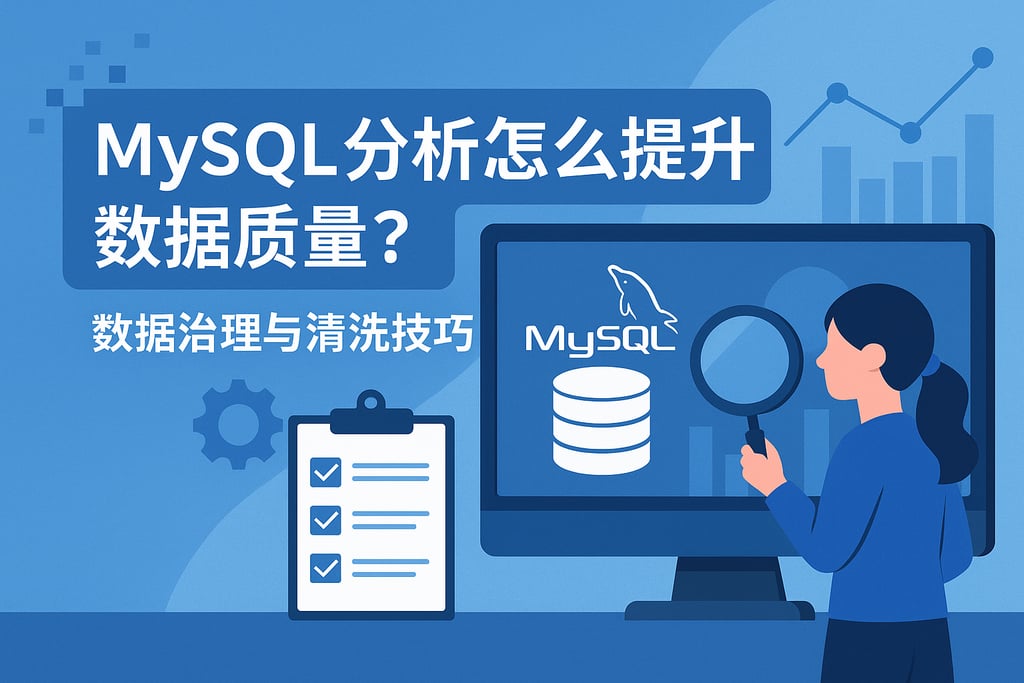 mysql分析怎么提升数据质量？数据治理与清洗技巧