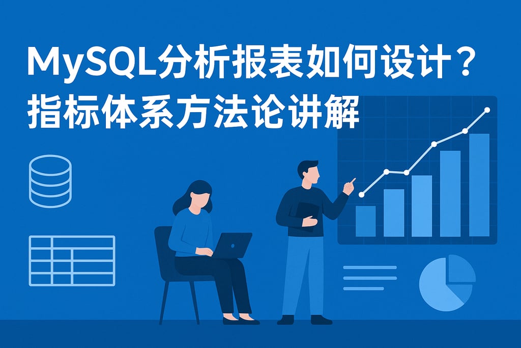 mysql分析报表如何设计？指标体系方法论讲解