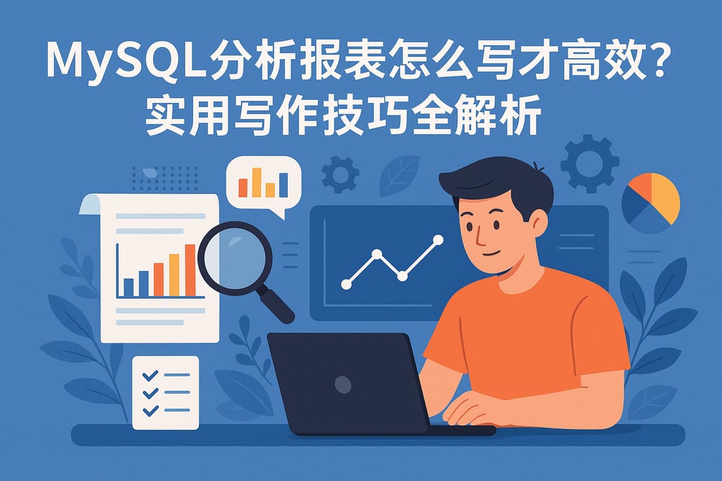mysql分析报表怎么写才高效？实用写作技巧全解析