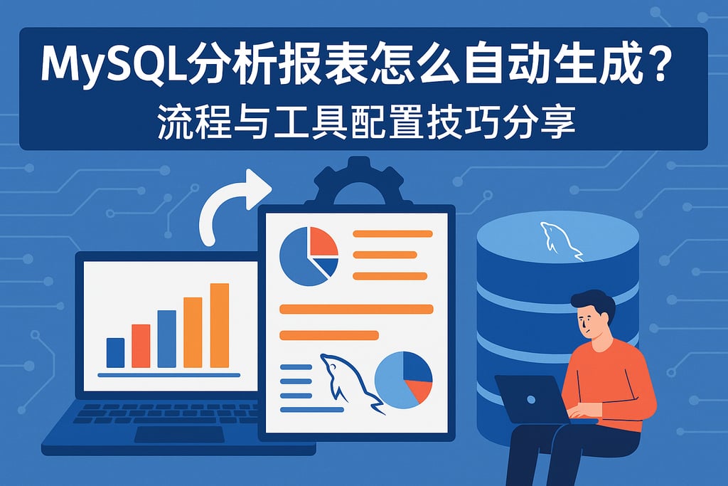 mysql分析报表怎么自动生成？流程与工具配置技巧分享