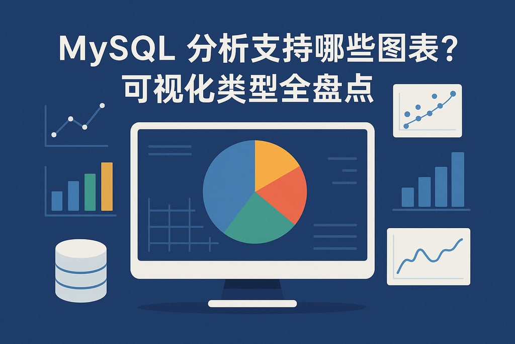 mysql分析支持哪些图表？可视化类型全盘点