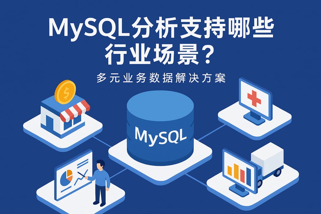 mysql分析支持哪些行业场景？多元业务数据解决方案