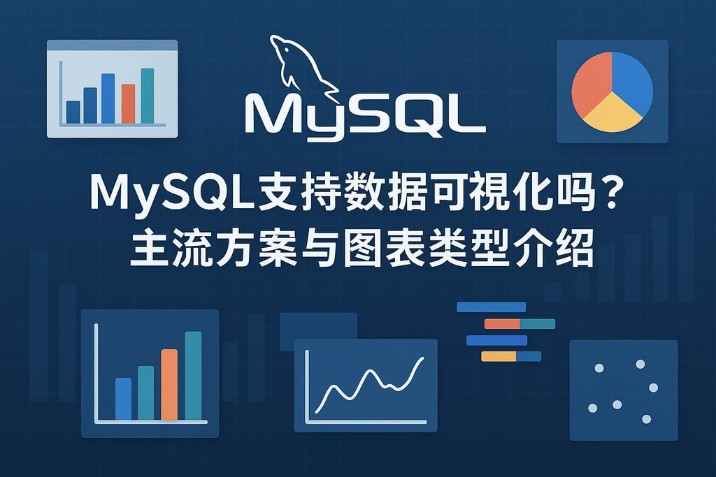 mysql分析支持数据可视化吗？主流方案与图表类型介绍