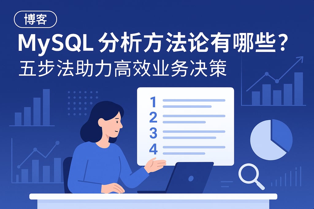 mysql分析方法论有哪些？五步法助力高效业务决策
