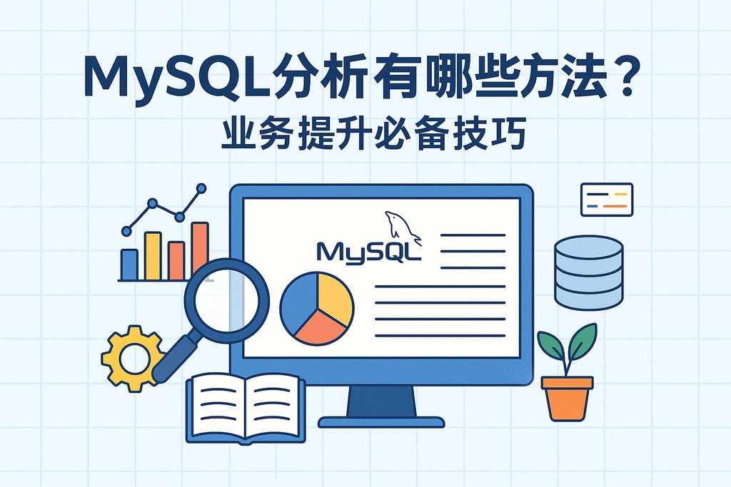 mysql分析有哪些方法？业务提升必备技巧