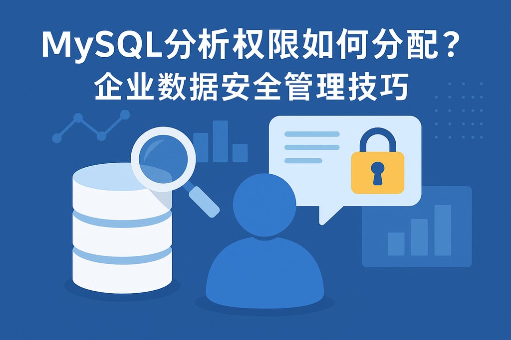 mysql分析权限如何分配？企业数据安全管理技巧