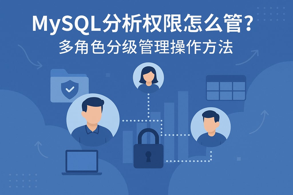 mysql分析权限怎么管？多角色分级管理操作方法