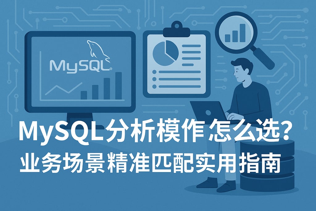 mysql分析模板怎么选？业务场景精准匹配实用指南