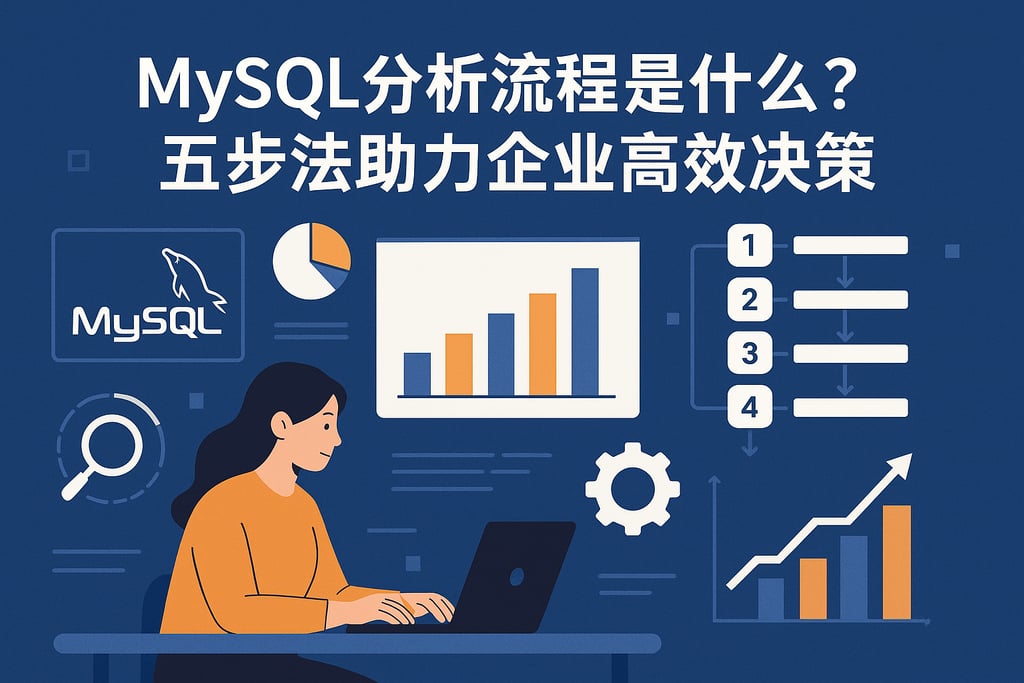 mysql分析流程是什么？五步法助力企业高效决策