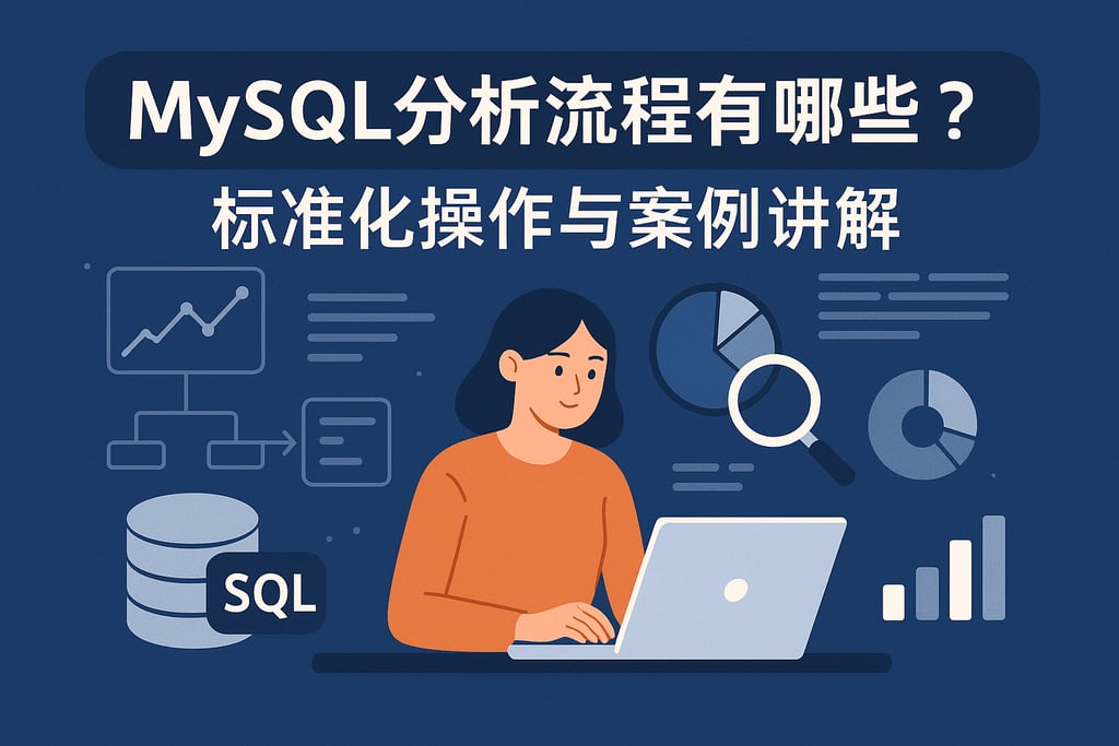 mysql分析流程有哪些？标准化操作与案例讲解