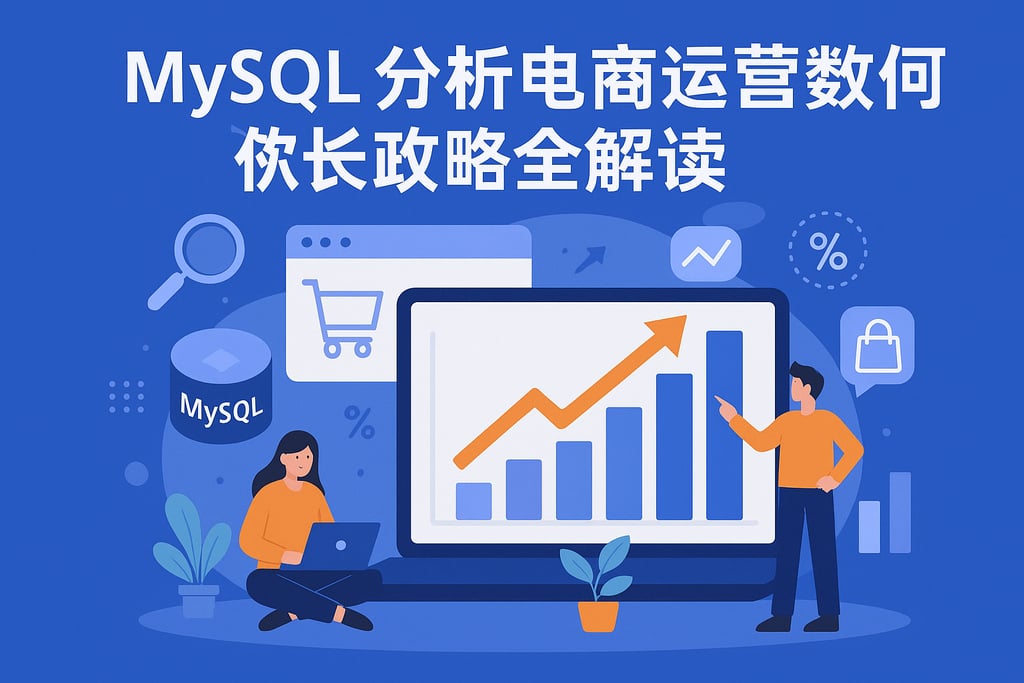 mysql分析电商运营数据如何做？增长策略全解读