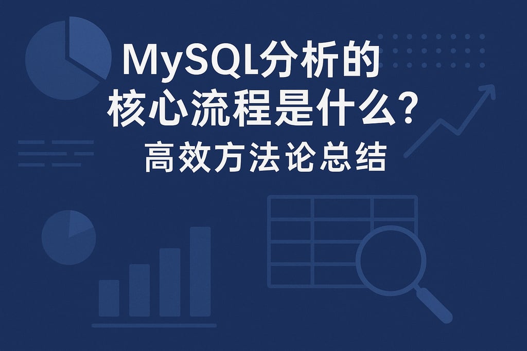 mysql分析的核心流程是什么？高效方法论总结