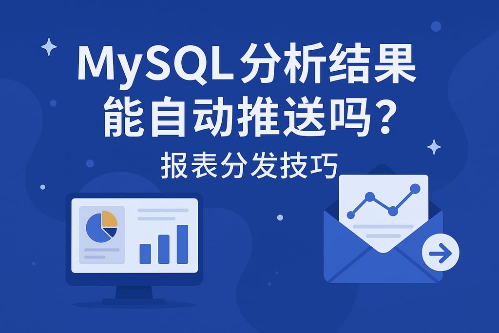 mysql分析结果能自动推送吗？报表分发技巧