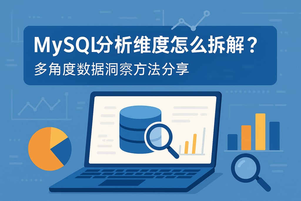 mysql分析维度怎么拆解？多角度数据洞察方法分享