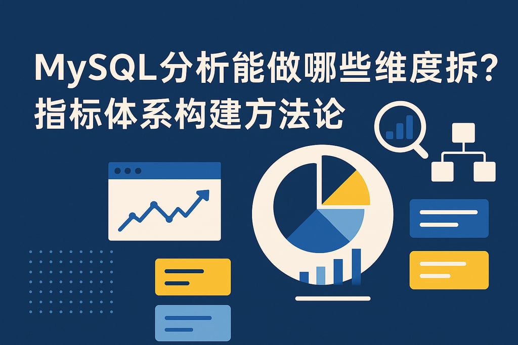 mysql分析能做哪些维度拆解？指标体系构建方法论