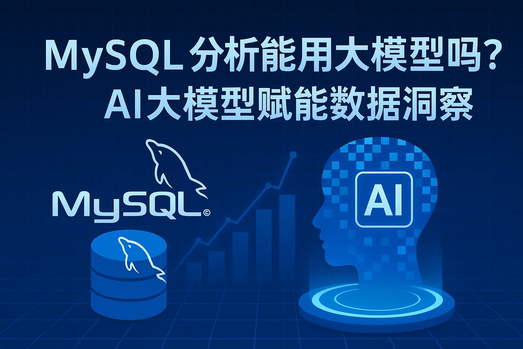mysql分析能用大模型吗？AI大模型赋能数据洞察