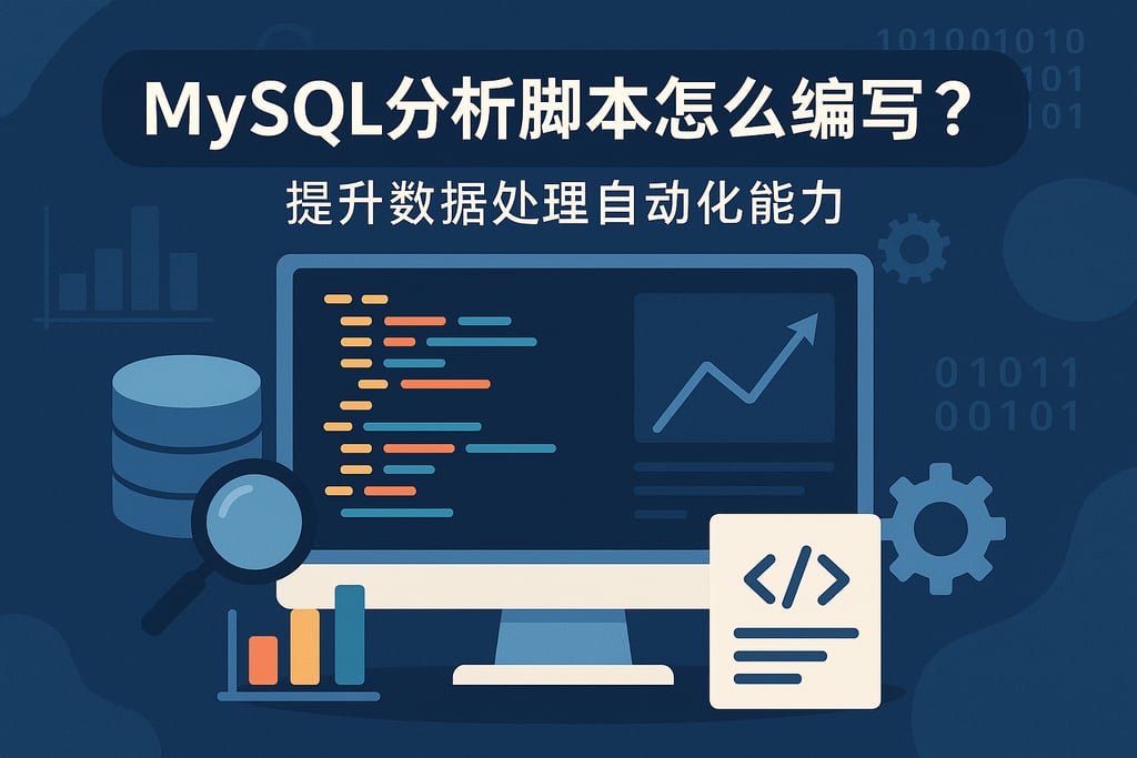 mysql分析脚本怎么编写？提升数据处理自动化能力