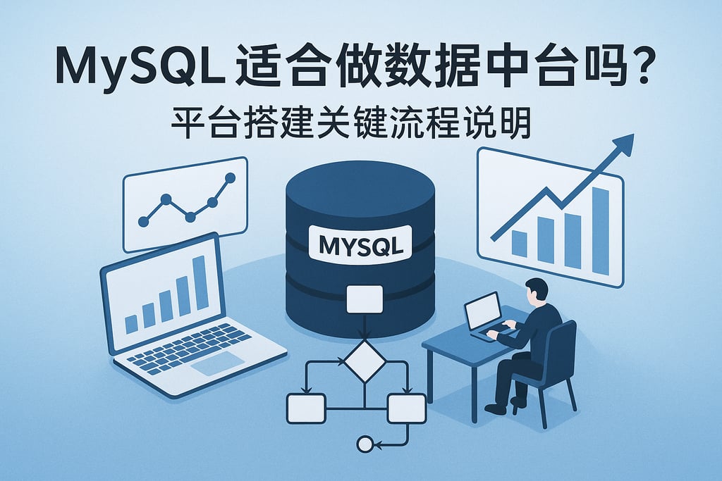 mysql分析适合做数据中台吗？平台搭建关键流程说明
