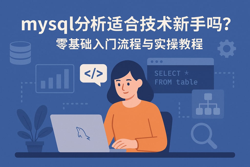 mysql分析适合技术新手吗？零基础入门流程与实操教程