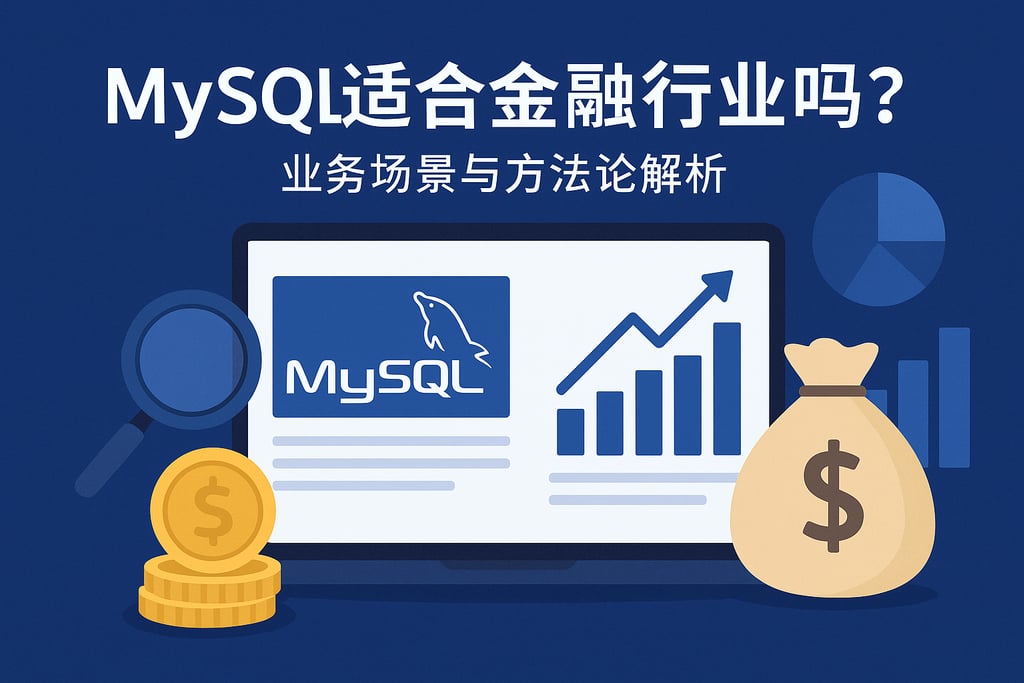 mysql分析适合金融行业吗？业务场景与方法论解析