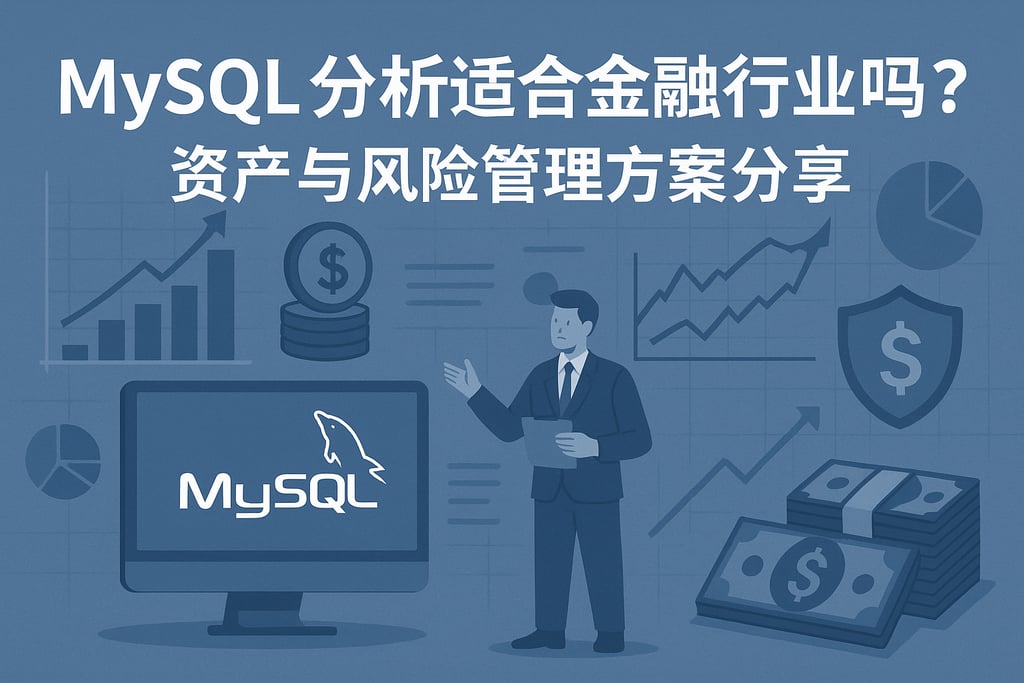 mysql分析适合金融行业吗？资产与风险管理方案分享