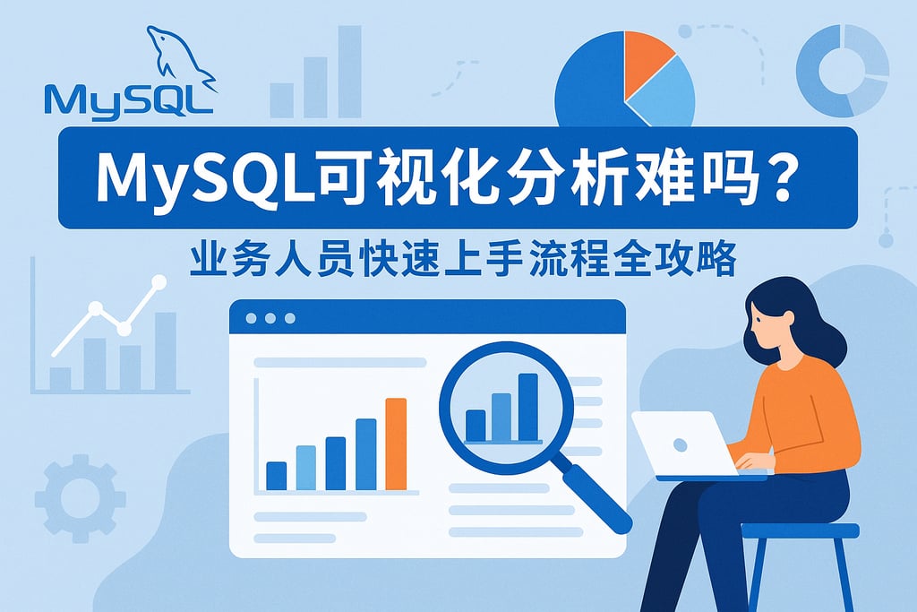 mysql可视化分析难吗？业务人员快速上手流程全攻略