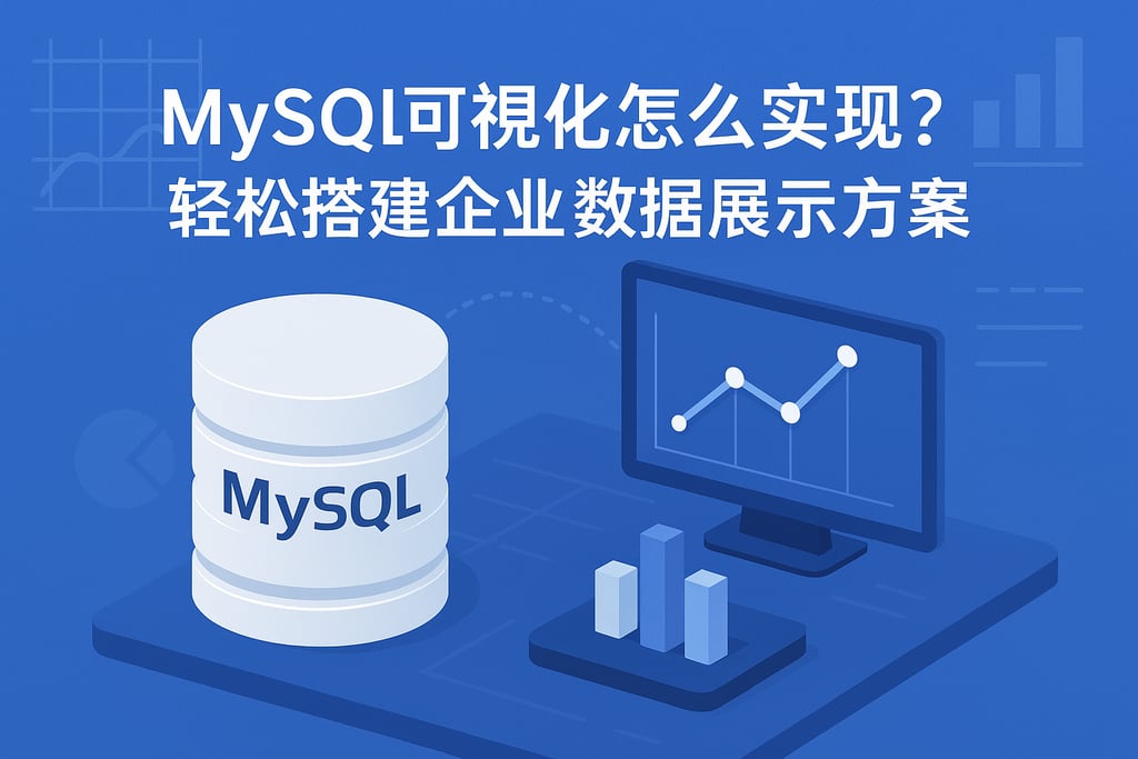 mysql可视化怎么实现？轻松搭建企业数据展示方案