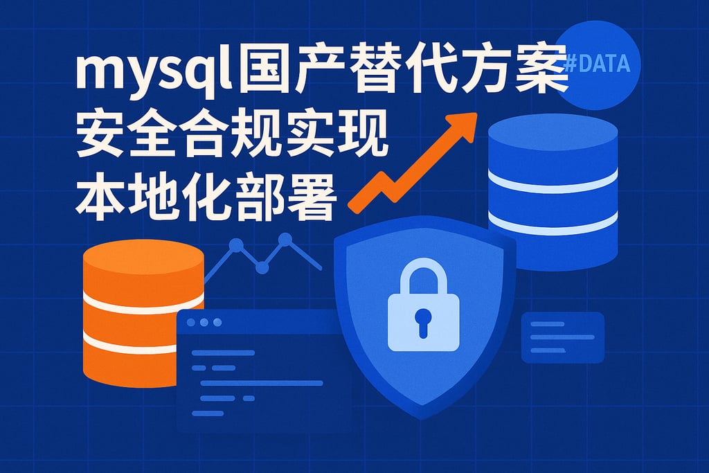 mysql国产替代方案有哪些？安全合规实现本地化部署