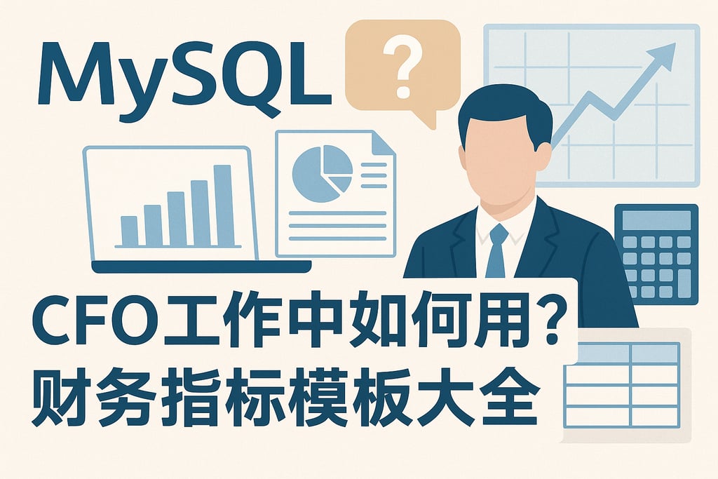 mysql在CFO工作中如何用？财务指标模板大全