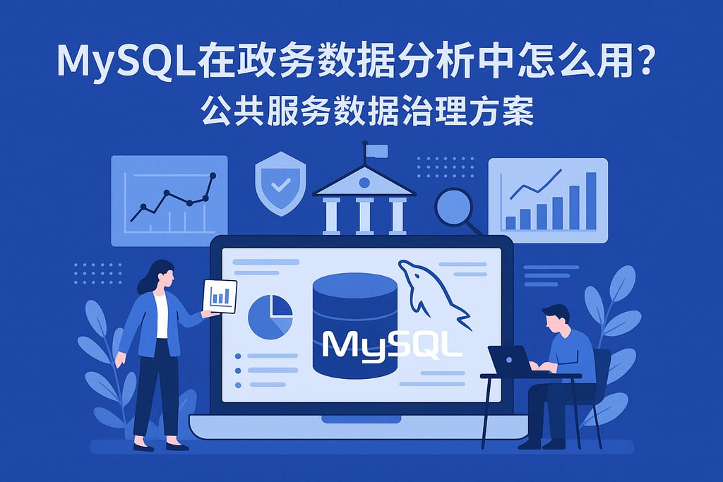 mysql在政务数据分析中怎么用？公共服务数据治理方案