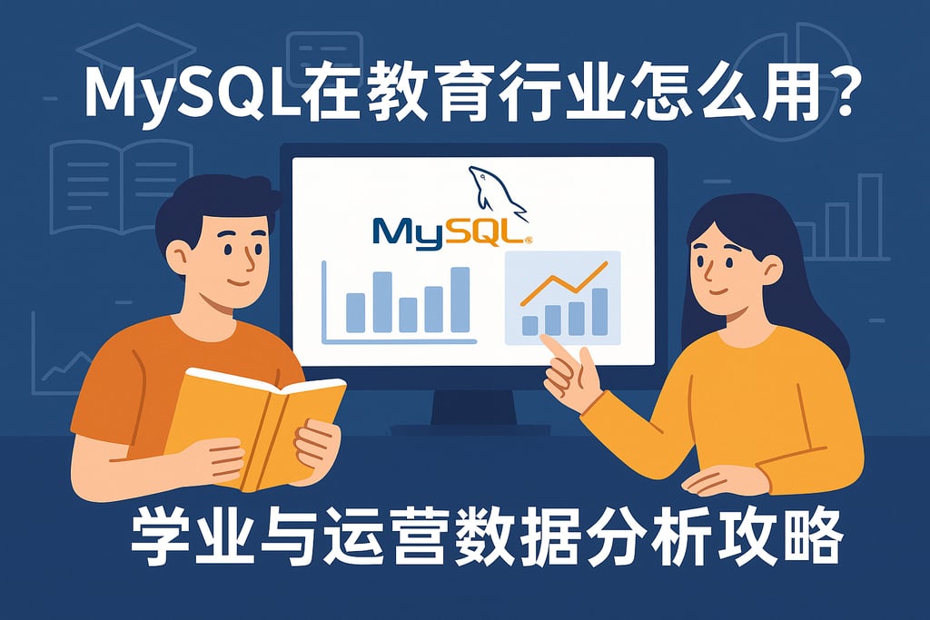 mysql在教育行业怎么用？学业与运营数据分析攻略