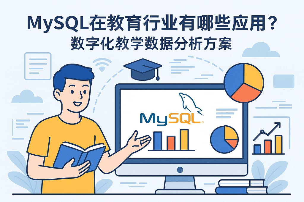 mysql在教育行业有哪些应用？数字化教学数据分析方案