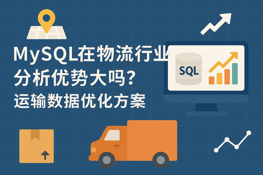 mysql在物流行业分析优势大吗？运输数据优化方案