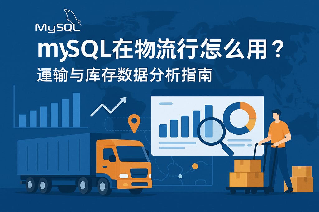 mysql在物流行业怎么用？运输与库存数据分析指南