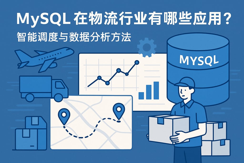 mysql在物流行业有哪些应用？智能调度与数据分析方法