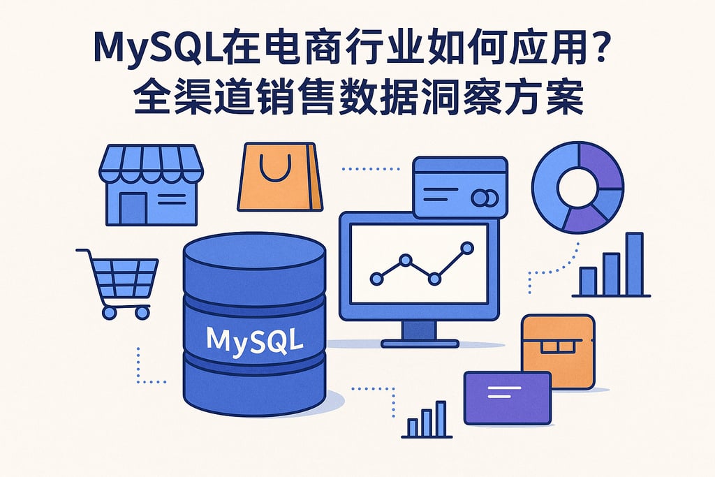 mysql在电商行业如何应用？全渠道销售数据洞察方案