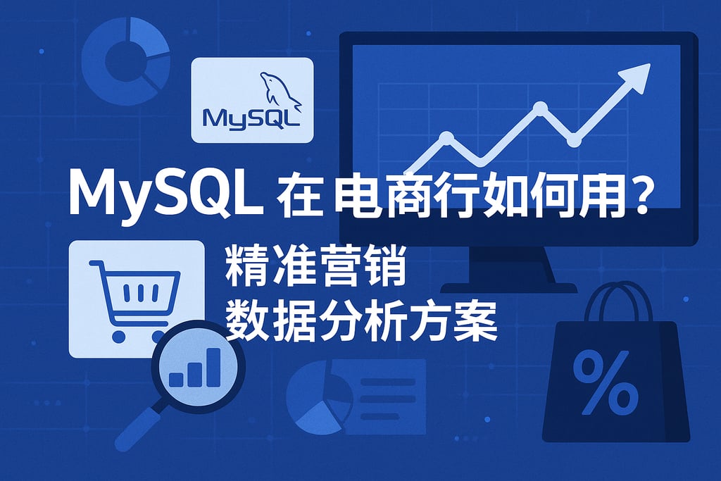 mysql在电商行业如何应用？精准营销数据分析方案