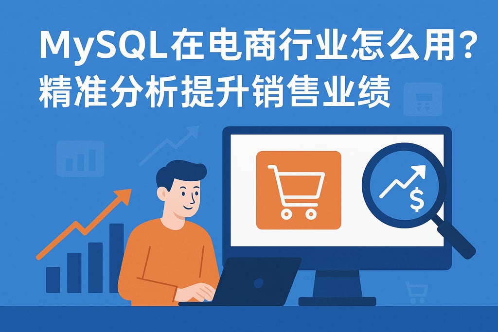 mysql在电商行业怎么用？精准分析提升销售业绩