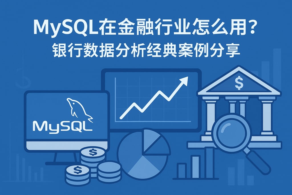 mysql在金融行业怎么用？银行数据分析经典案例分享